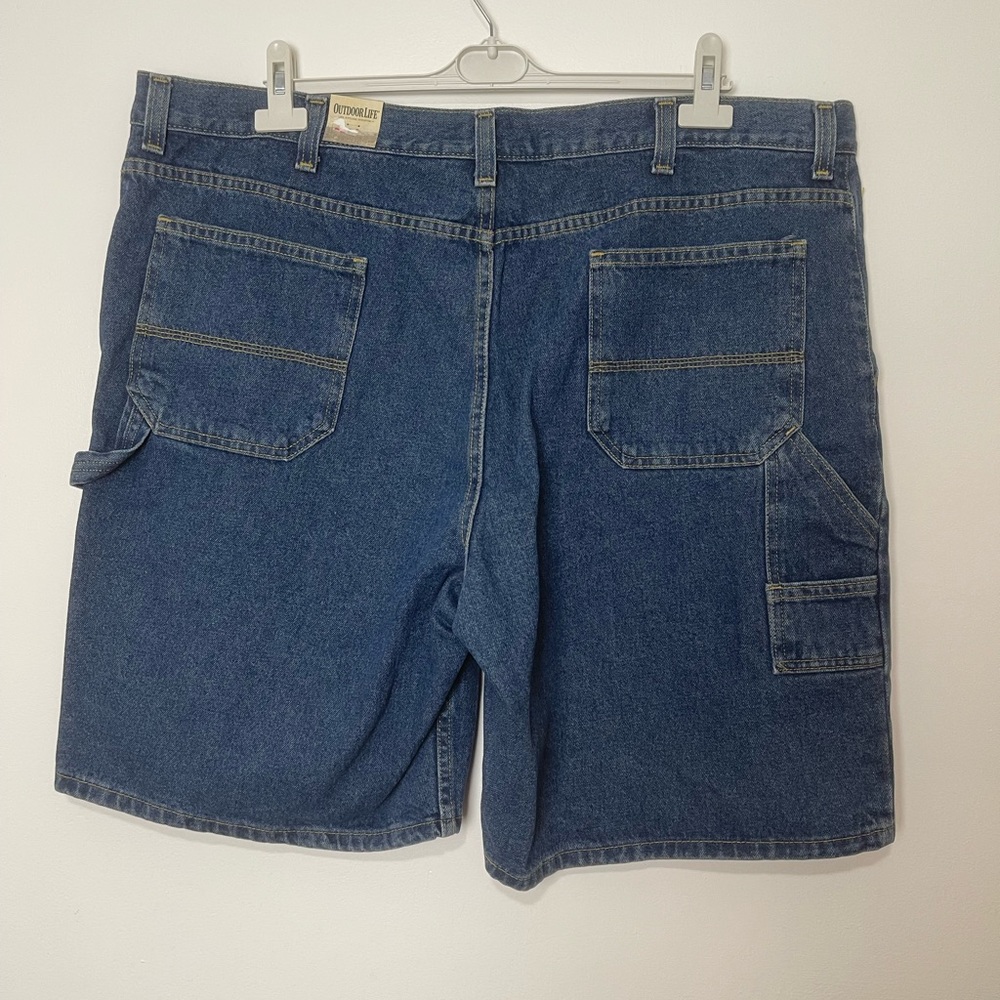Outdoor life Carpenter Jeans Shorts Mens Size 44 - Picture 2 of 7